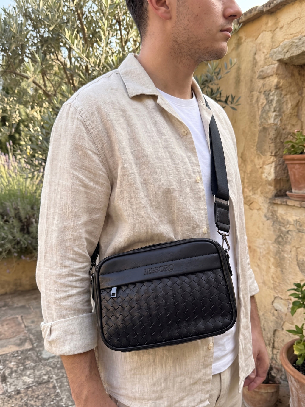 Woven Crossbody