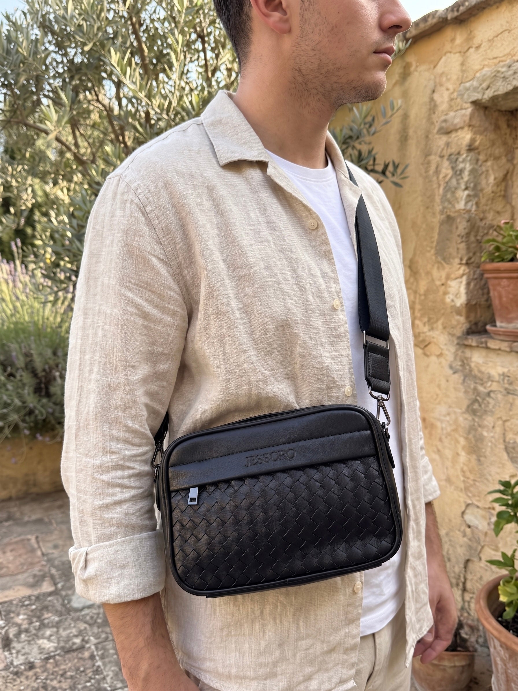 Woven Crossbody